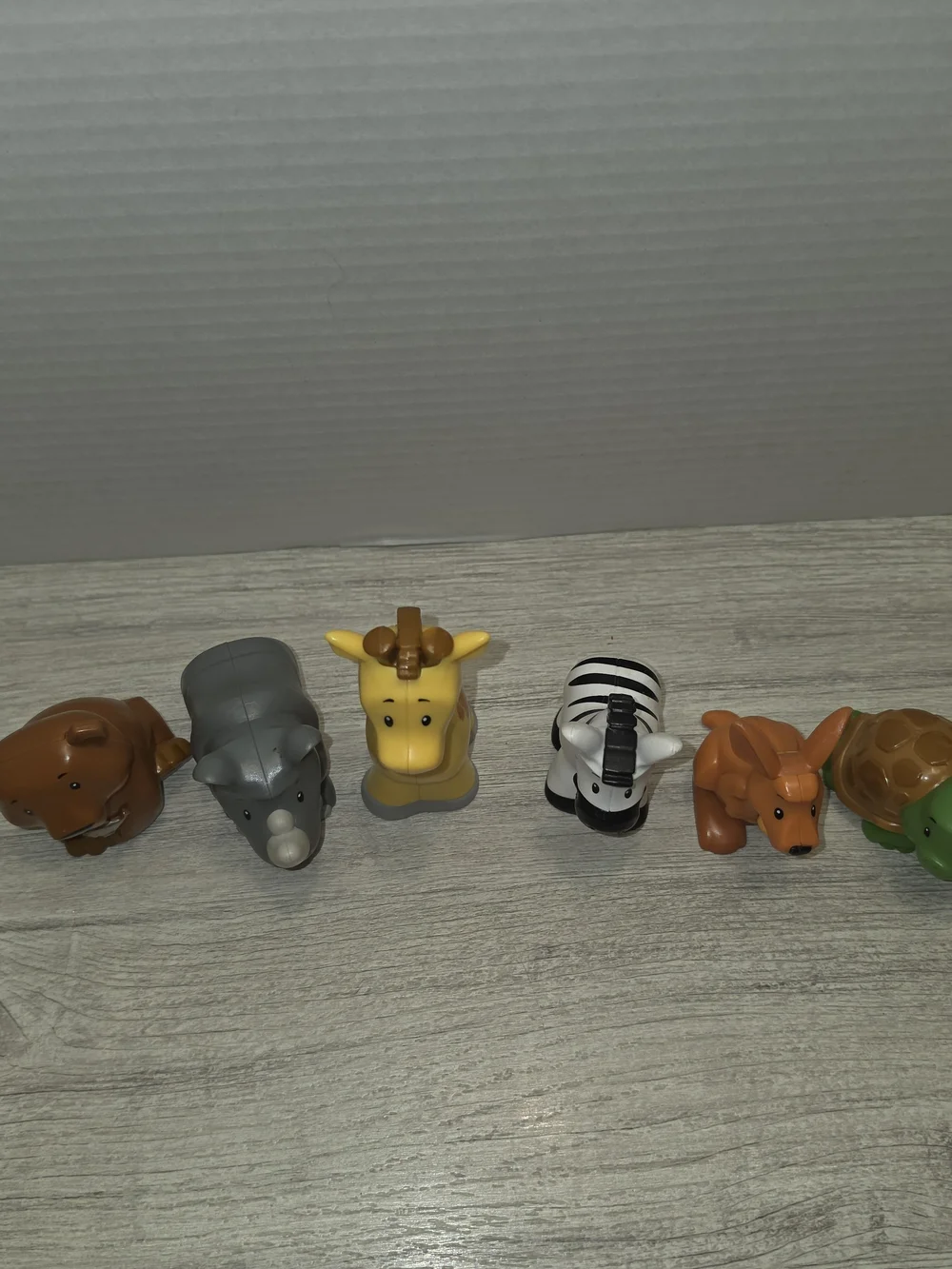 Fisher Price Little People Safari Zoo Animals Collection 6 Pack